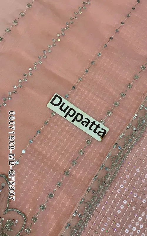 MARIA B ⏐ 08071908-MB-CF5907 ⏐ CHIFFON ⏐ EMBROIDERED