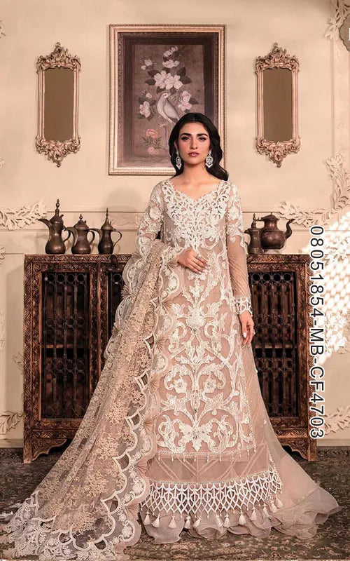 MARIA B ⏐ 08051854-MB-CF4703 ⏐ ORGANZA ⏐ EMBROIDERED