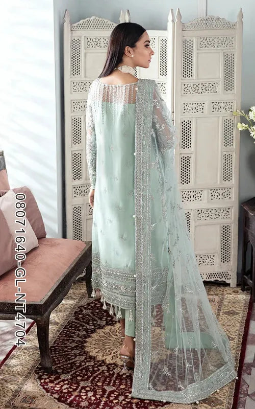 GULAAL ⏐ 08071640-GL-NT4704 ⏐ NET ⏐ EMBROIDERED