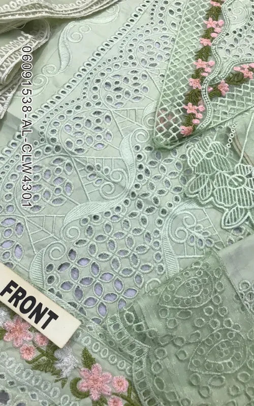 ADAN LIBAS ⏐ 06091538-AL-CLW4401 ⏐ COTTON LAWN ⏐ EMBROIDERED