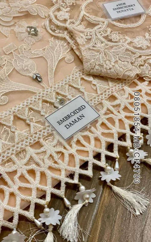 MARIA B ⏐ 08051854-MB-CF4703 ⏐ ORGANZA ⏐ EMBROIDERED