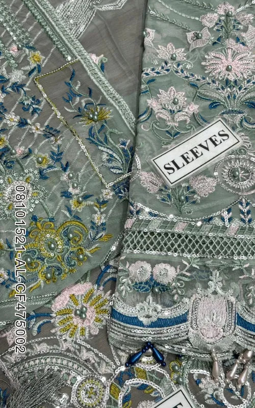 ADAN LIBAS ⏐ 08101521-AL-CF475002 ⏐ CHIFFON ⏐ EMBROIDERED