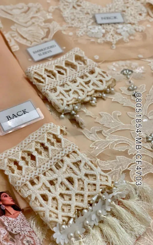 MARIA B ⏐ 08051854-MB-CF4703 ⏐ ORGANZA ⏐ EMBROIDERED