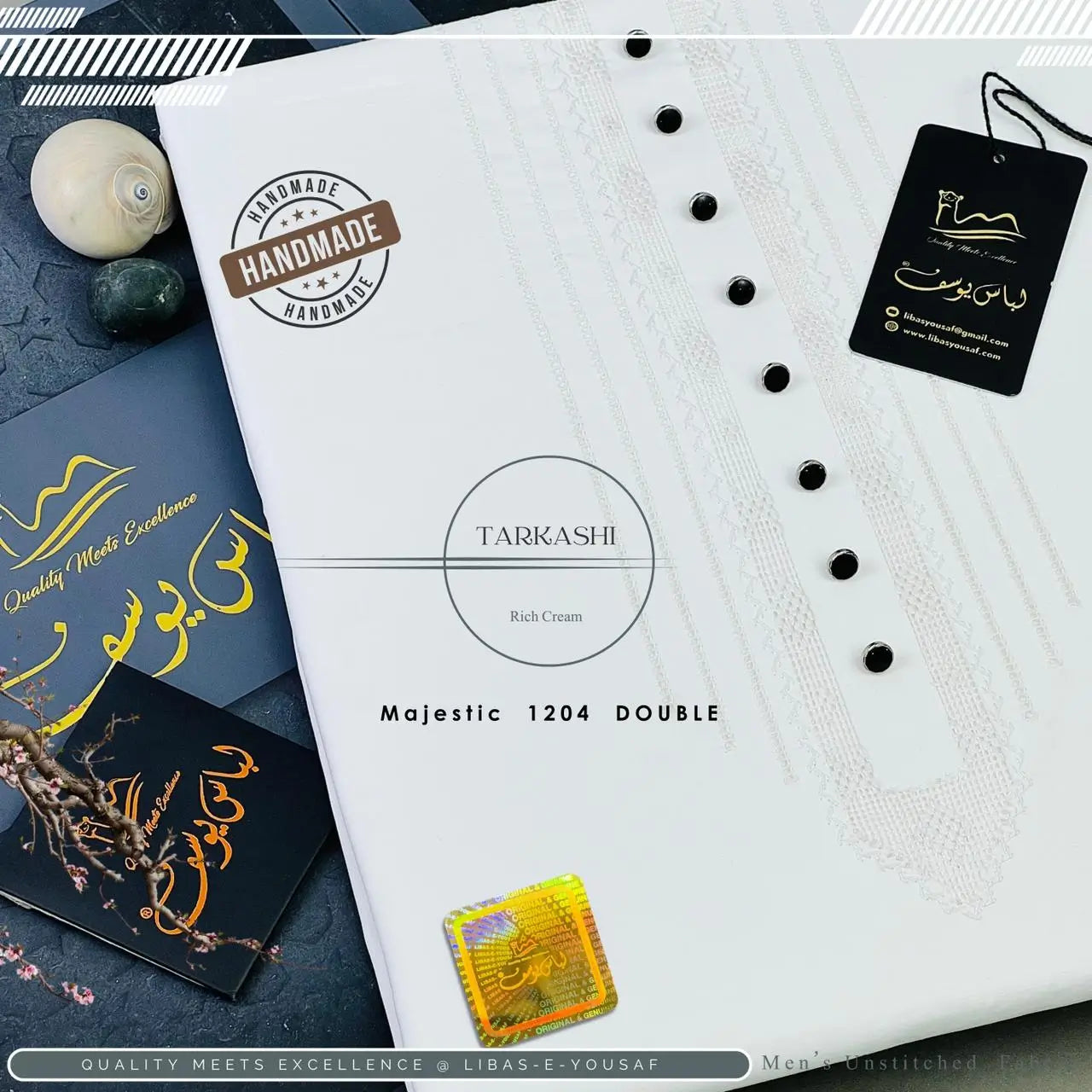 Butter Blend TarKashi | Crafted by Libas e Yousaf | Shade 1204 – Majestic