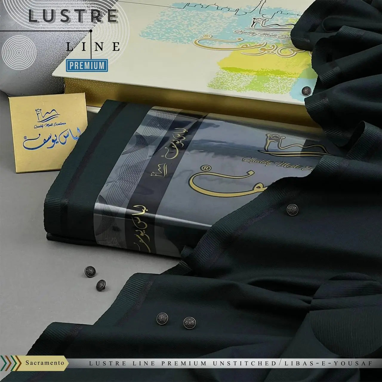 LUSTER LINE | Crafted by Libas e Yousaf | Wash & Wear | Four Season | Sacramento