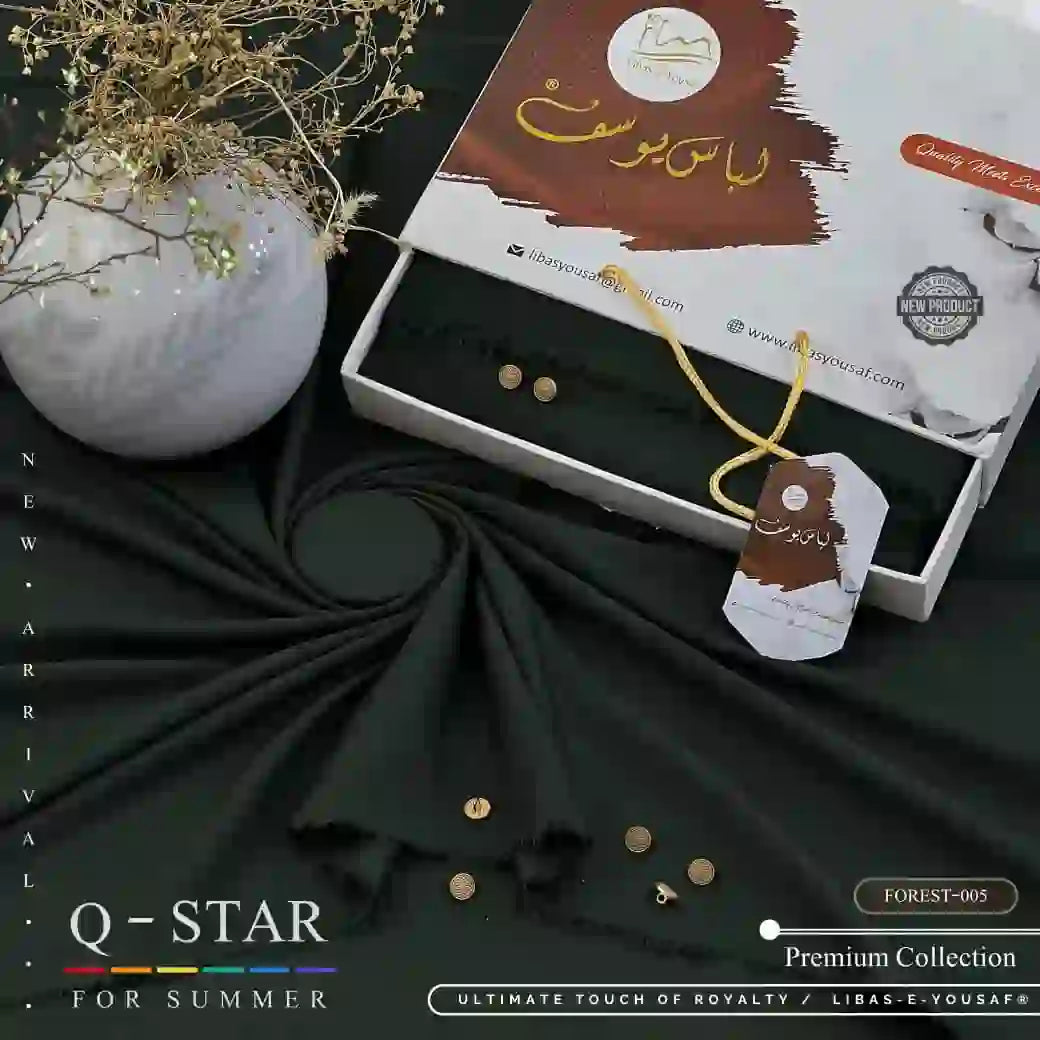 Q Star | By Libas e Yousaf | Wash & Wear | Forest - 005