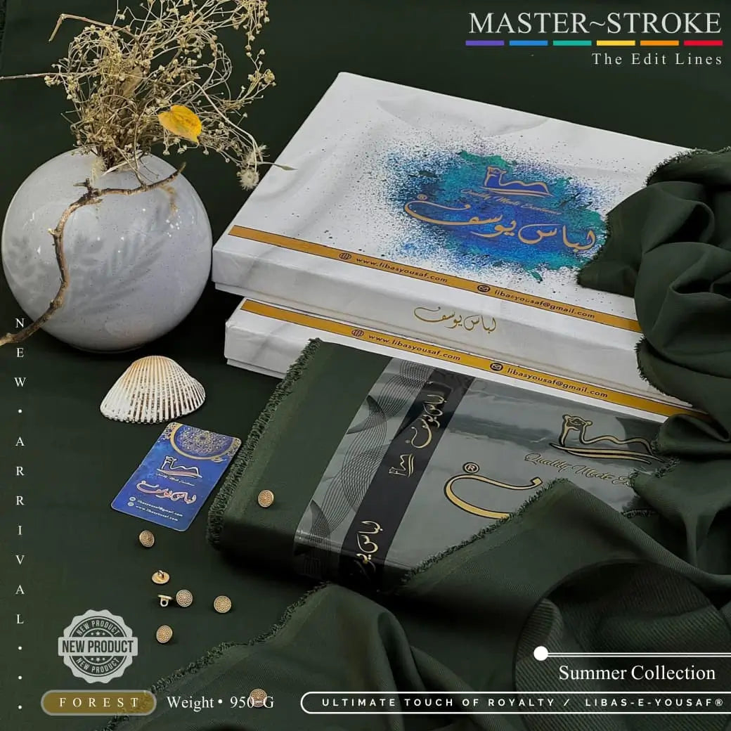 MASTER STROKE l By Libas e Yousaf | Wash & Wear | FOREST