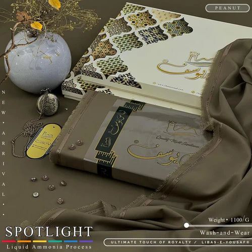 SPOTLIGHT | By Libas e Yousaf | Wash & Wear | Peanut