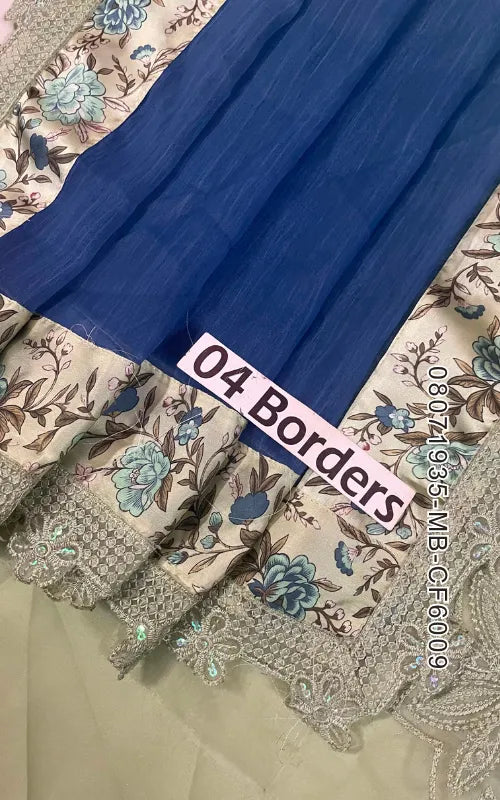 MARIA B ⏐ 08071935-MB-CF6009 ⏐ CHIFFON ⏐ EMBROIDERED