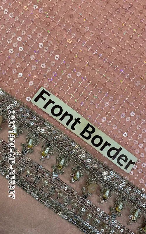 MARIA B ⏐ 08071908-MB-CF5907 ⏐ CHIFFON ⏐ EMBROIDERED