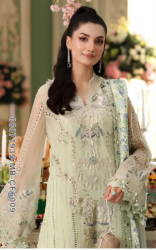 MARIA B ⏐ 08071935-MB-CF6009 ⏐ CHIFFON ⏐ EMBROIDERED