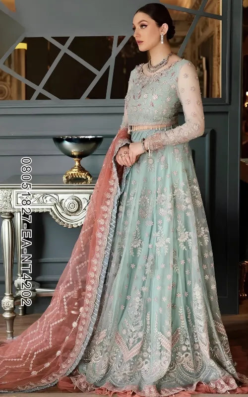 EMAAN ADEEL ⏐ 08051827-EA-NT4202 ⏐ NET ⏐ EMBROIDERED