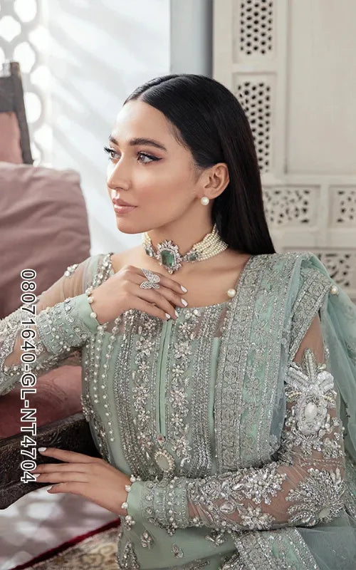 GULAAL ⏐ 08071640-GL-NT4704 ⏐ NET ⏐ EMBROIDERED