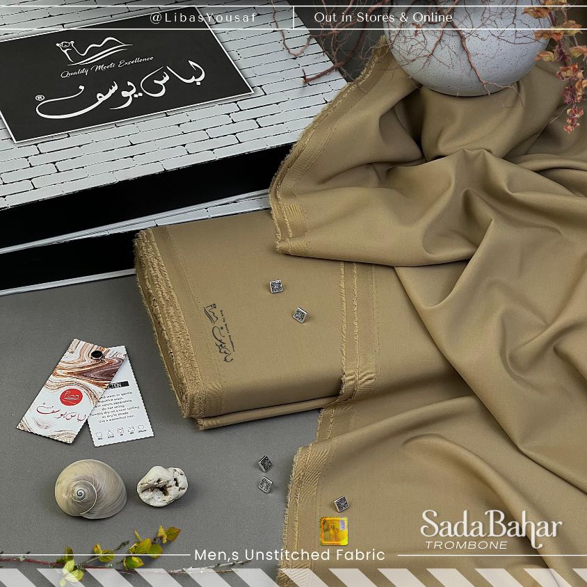 SADA BAHAR | Crafted by Libas e Yousaf | Wash & Wear | Four Season | Trombone