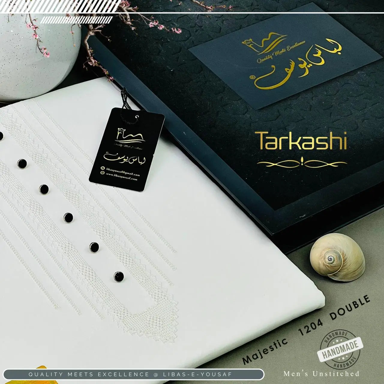 Butter Blend TarKashi | Crafted by Libas e Yousaf | Shade 1204 – Majestic 