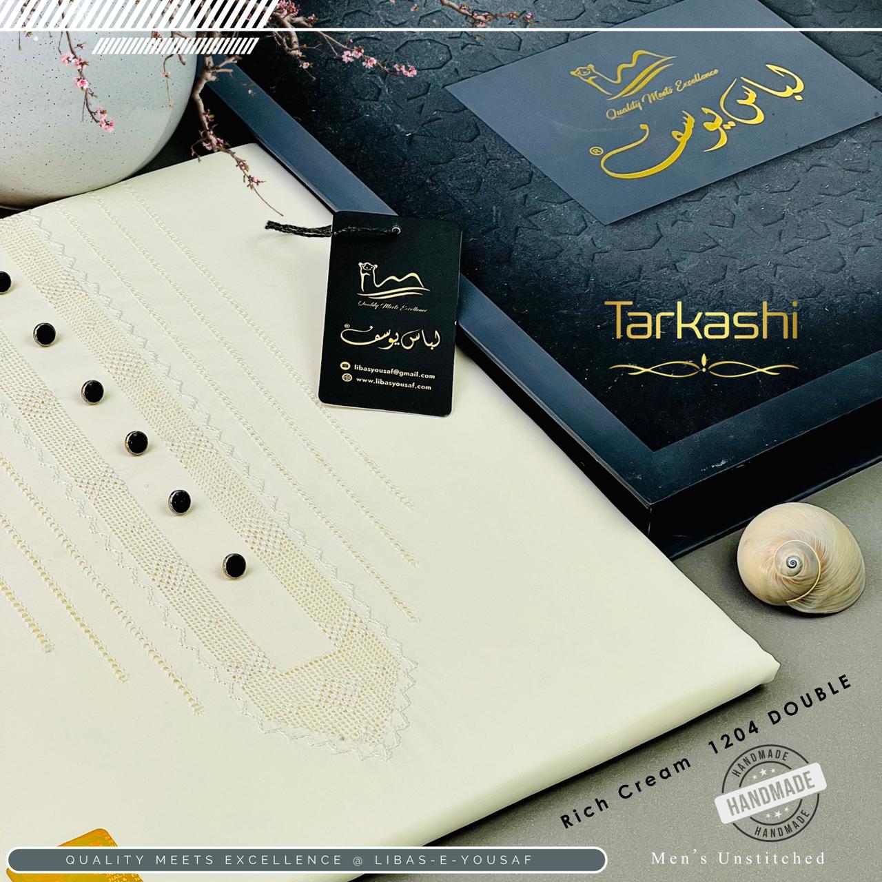 Butter Blend TarKashi | Crafted by Libas e Yousaf | Shade 1204 – Rich Cream 