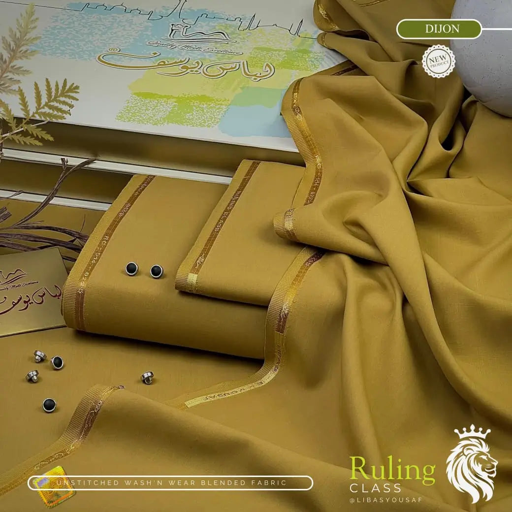 RULING CLASS - Premium - Wash & Wear - Dijon