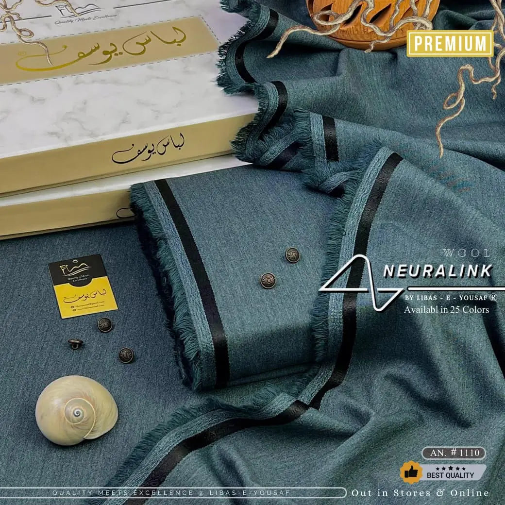 Neura-Link Wool | Crafted by Libas e Yousaf | Shade AN # 1110