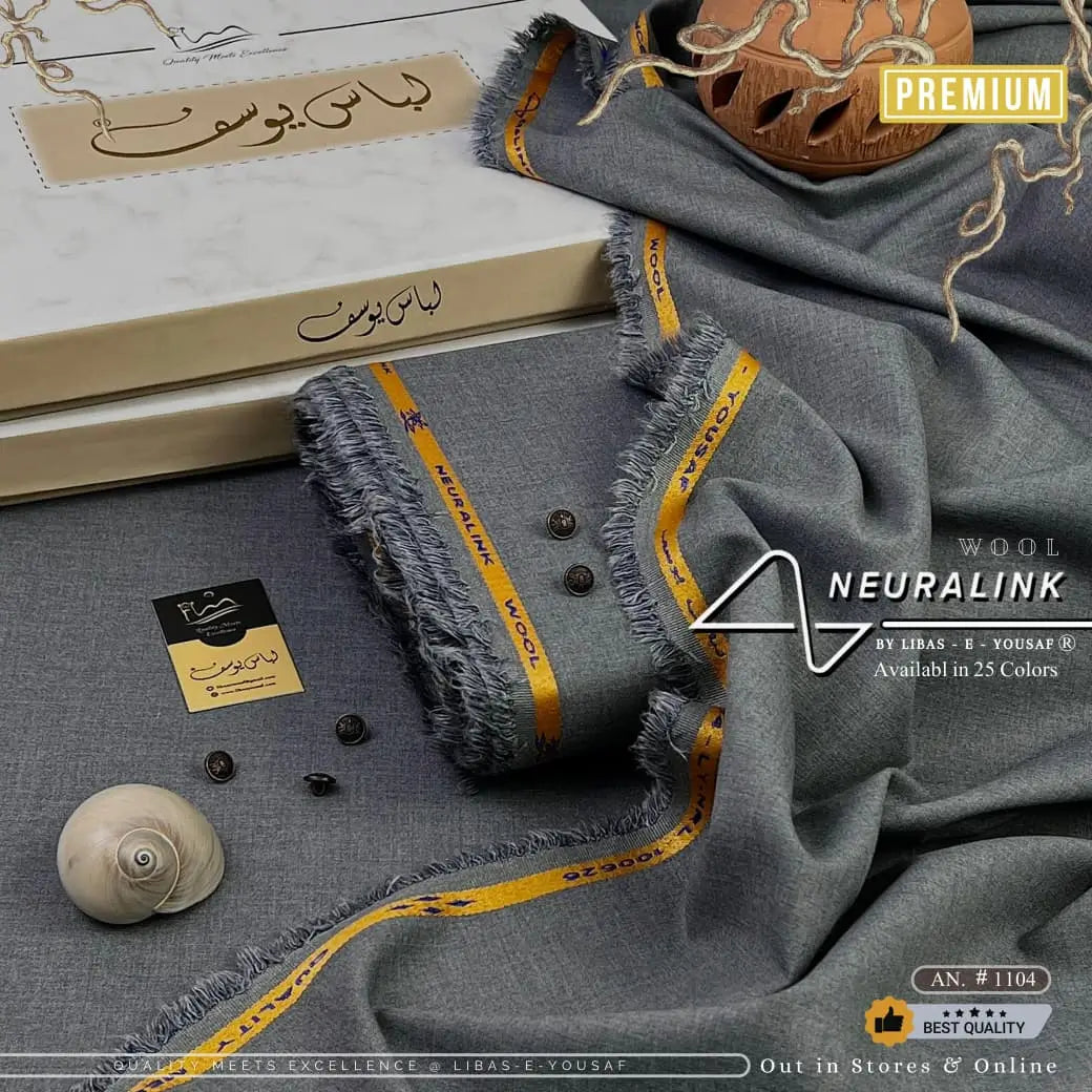Neura-Link Wool | Crafted by Libas e Yousaf | Shade AN # 1104