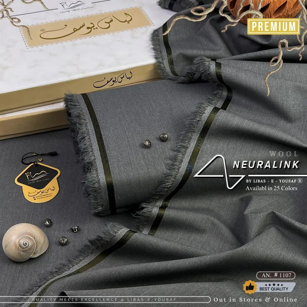Neura-Link Wool | Crafted by Libas e Yousaf | Shade AN # 1107