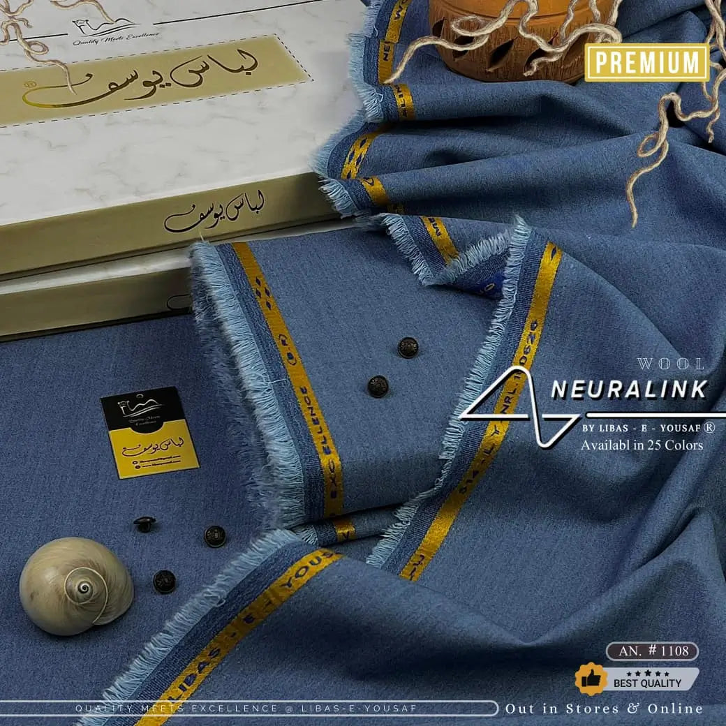 Neura-Link Wool | Crafted by Libas e Yousaf | Shade AN # 1108