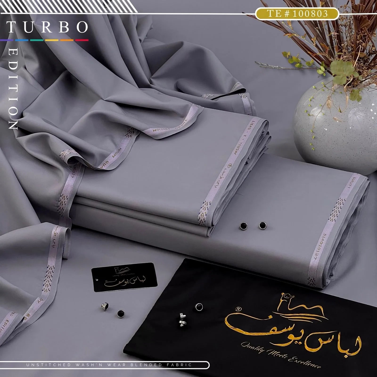 TURBO EDITION | Crafted by Libas e Yousaf | Wash & Wear | Summer | TE # 100803